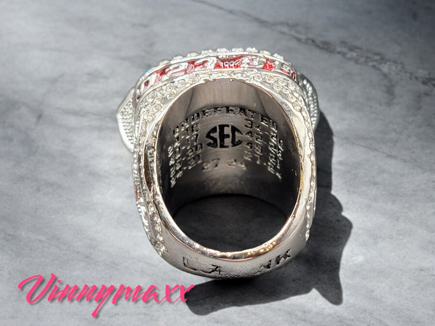 2023 Alabama Championship Ring Souvenirs Saban