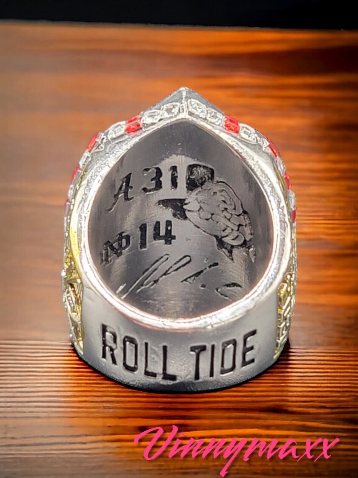 Alabama 2020 National Championship Nick Saban Ring Sz 11