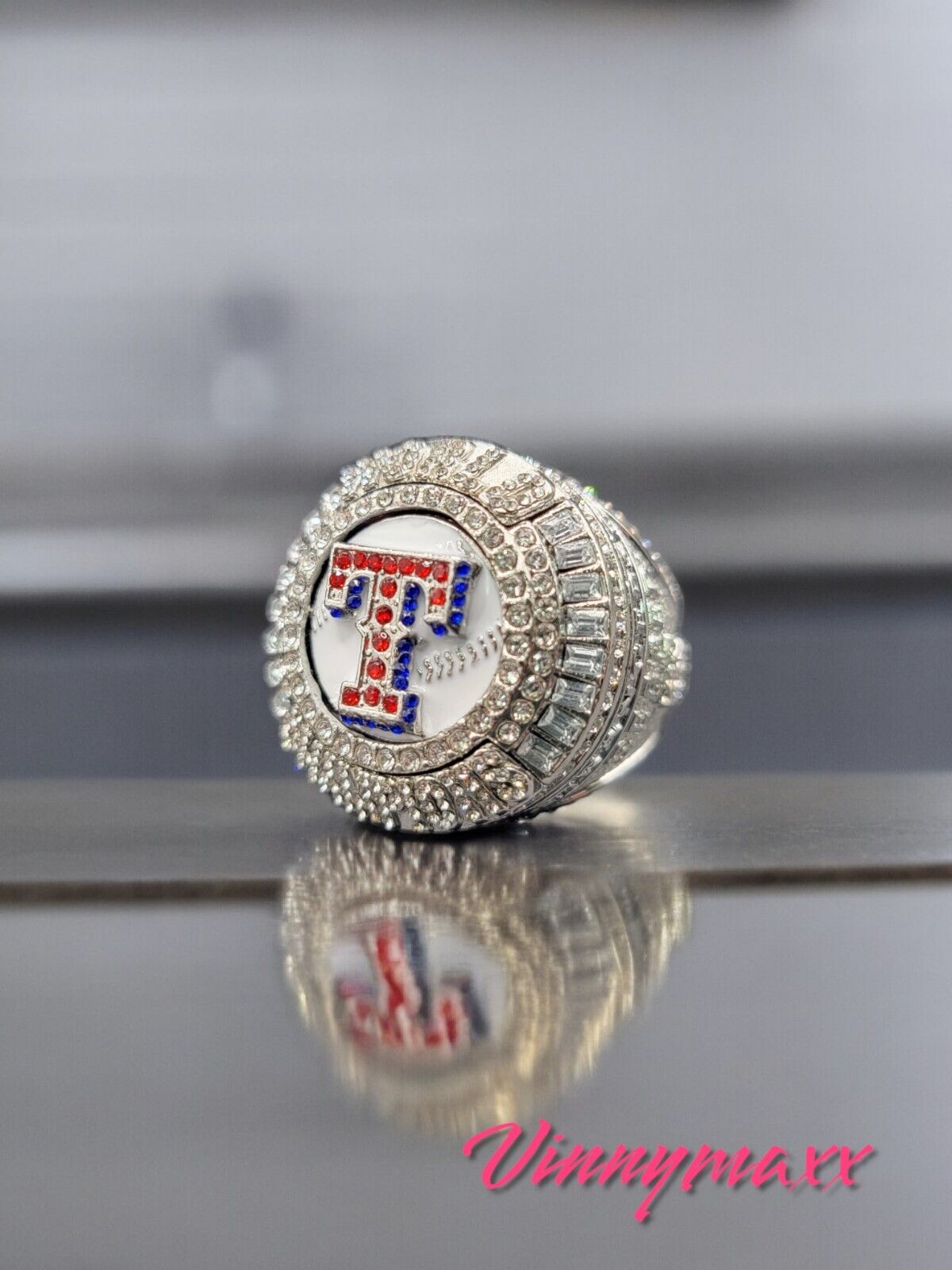 ๐ฅ Texas Rangers 2023 Baseball Champions Ring Garcia Fans Souvenirs Siz ...