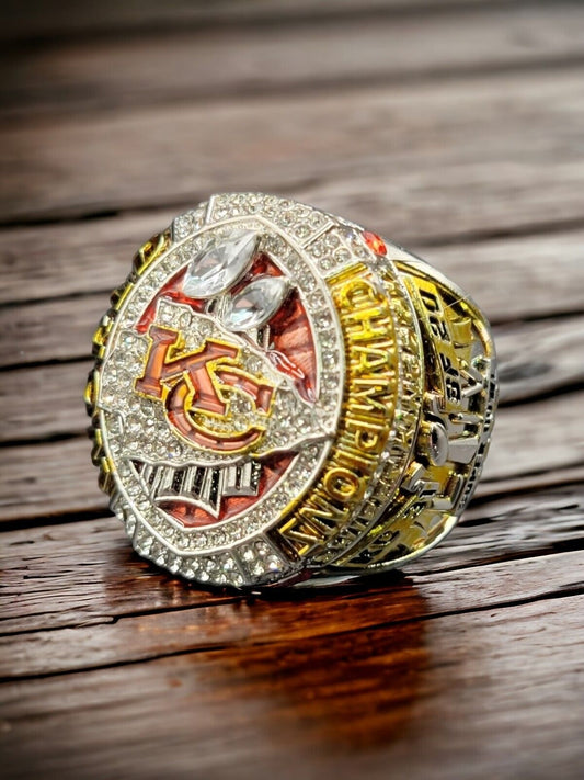 2019 Kansas City US Football Champions Ring #15 Mahomes Souvenirs Ring Sz 11