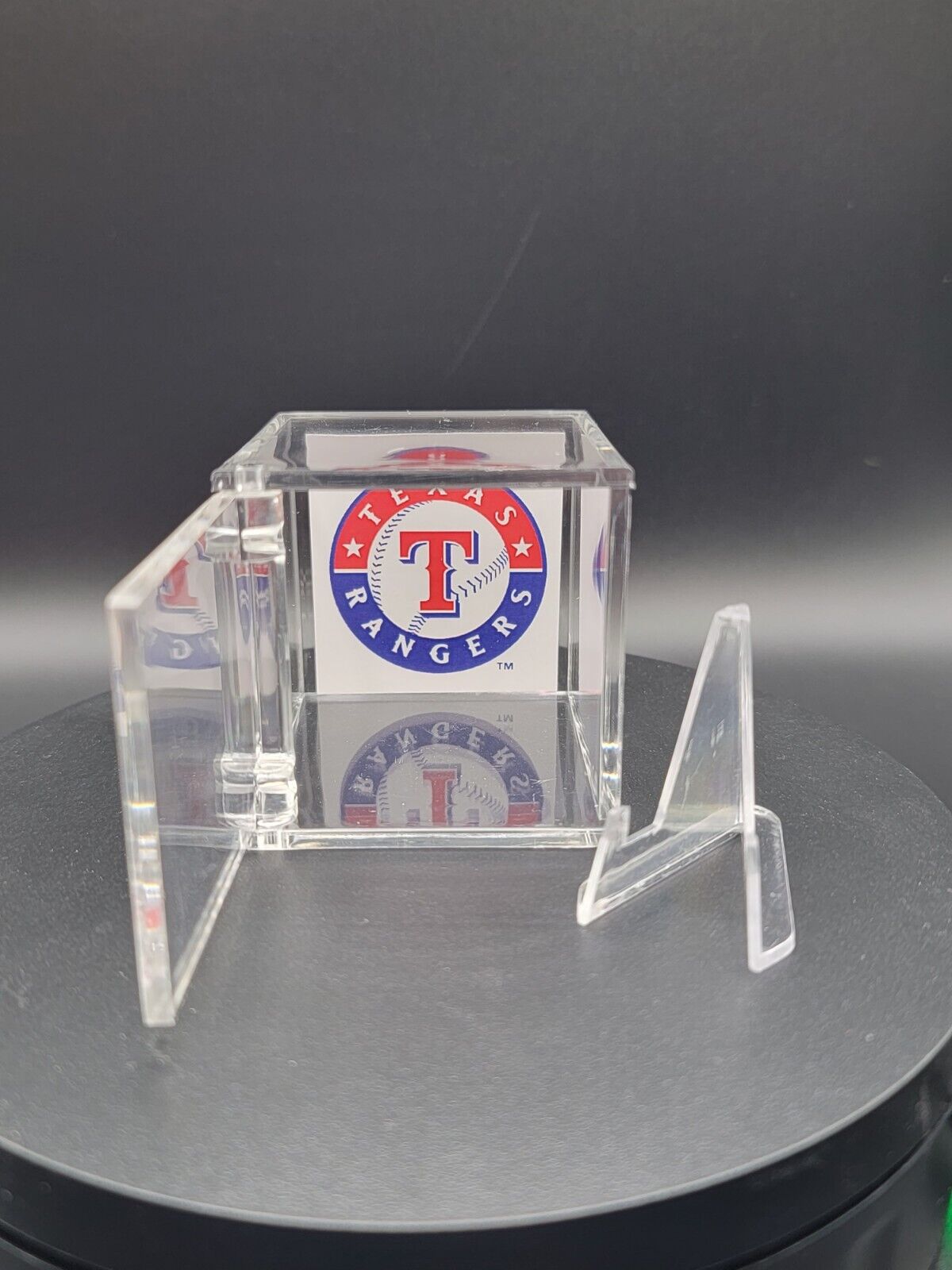 Texas Rangers Custom MLB World Series Champions Ring Baseball Ring Display Case