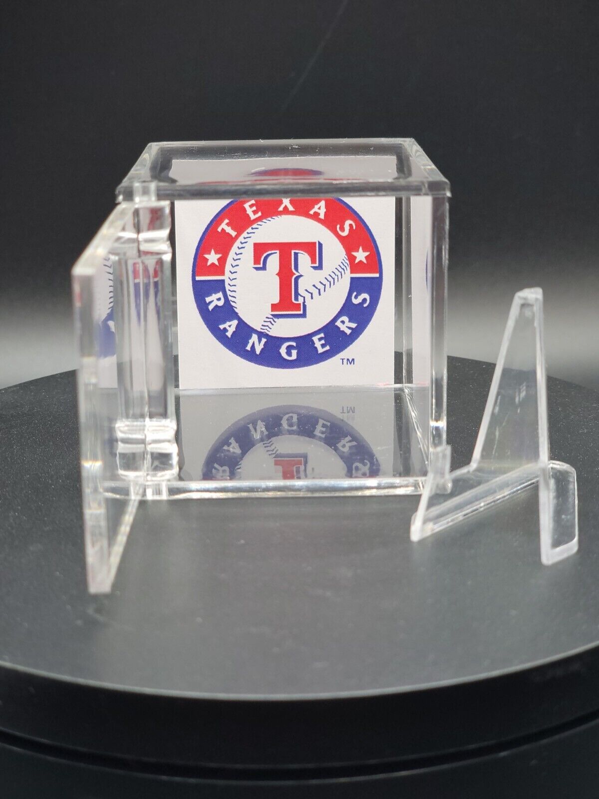 Texas Rangers Custom MLB World Series Champions Ring Baseball Ring Display Case