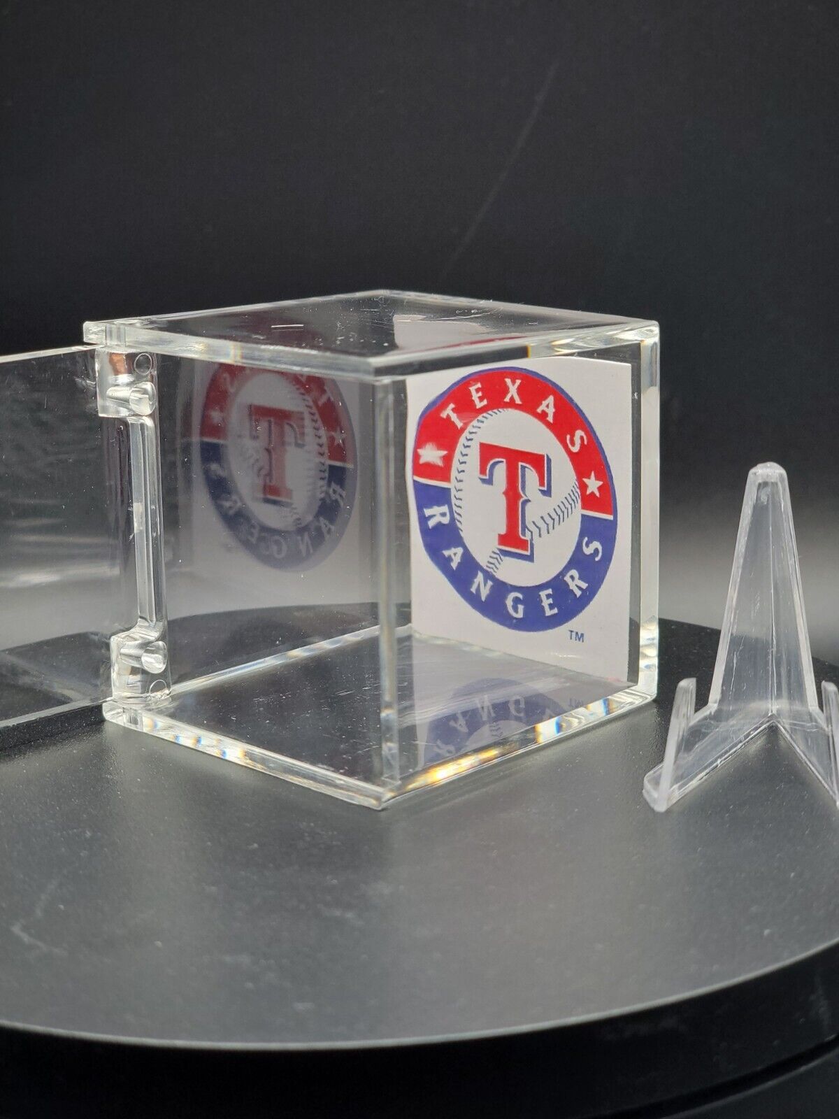 Texas Rangers Custom MLB World Series Champions Ring Baseball Ring Display Case